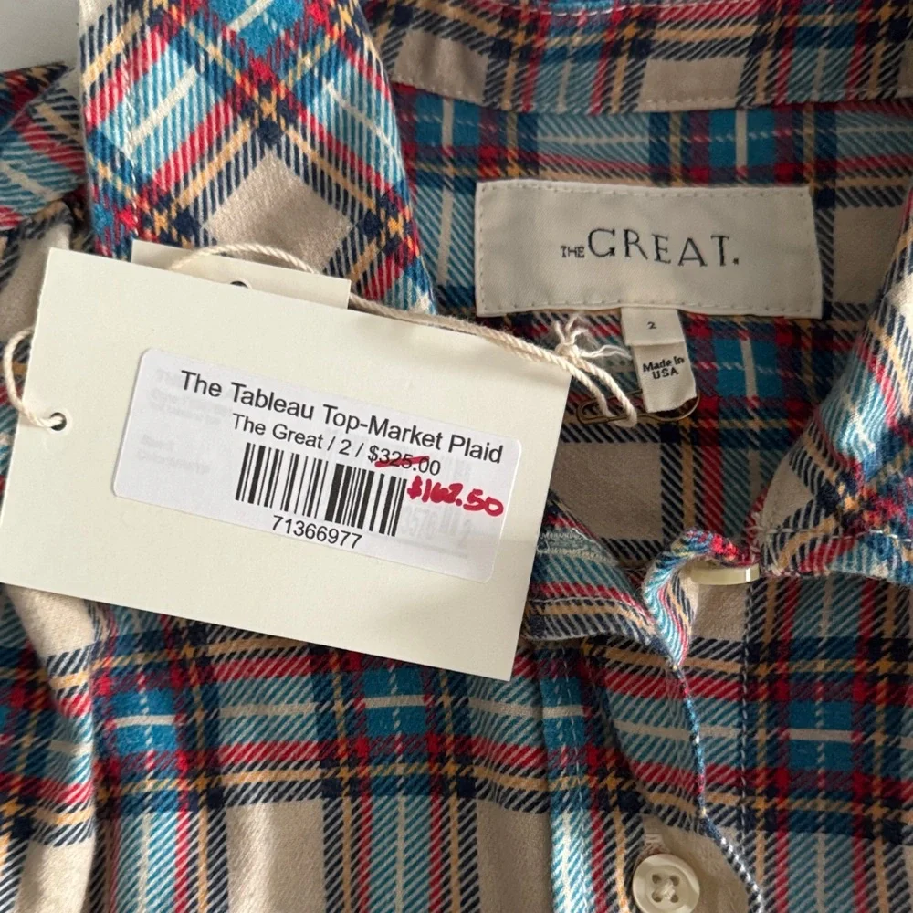 The Great plaid top - Picture 2 of 3